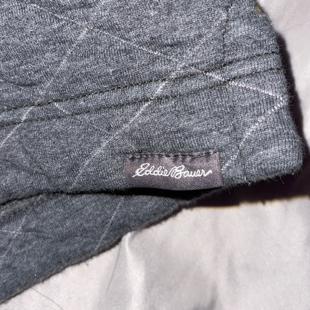 Men’s Eddie Bauer tall large quilted fleece